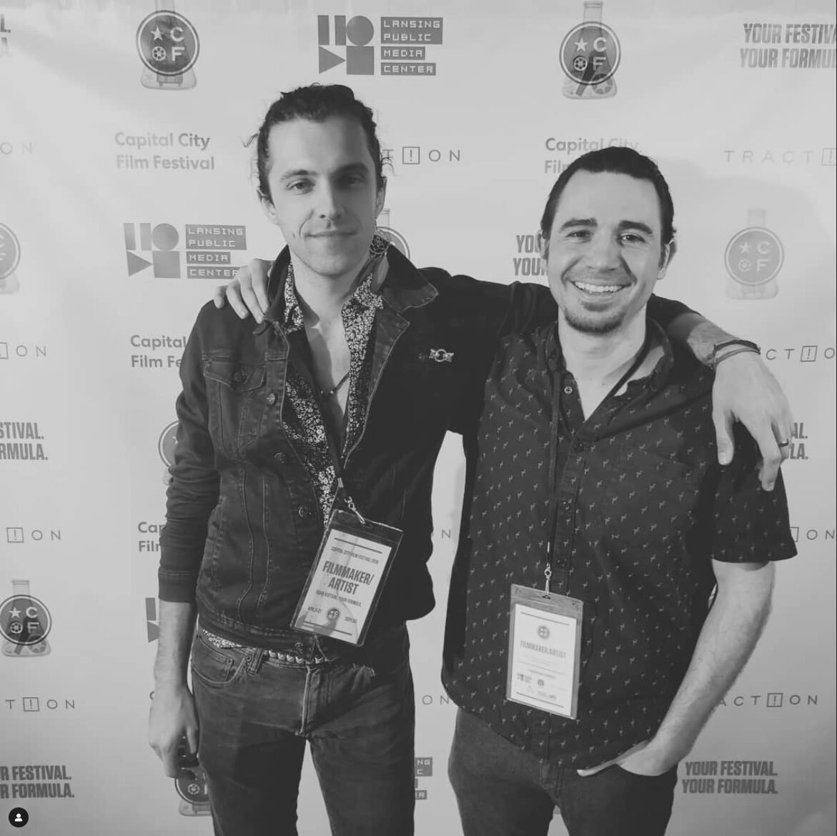 Nick Gascho at the Capital City Film Festival in Michigan