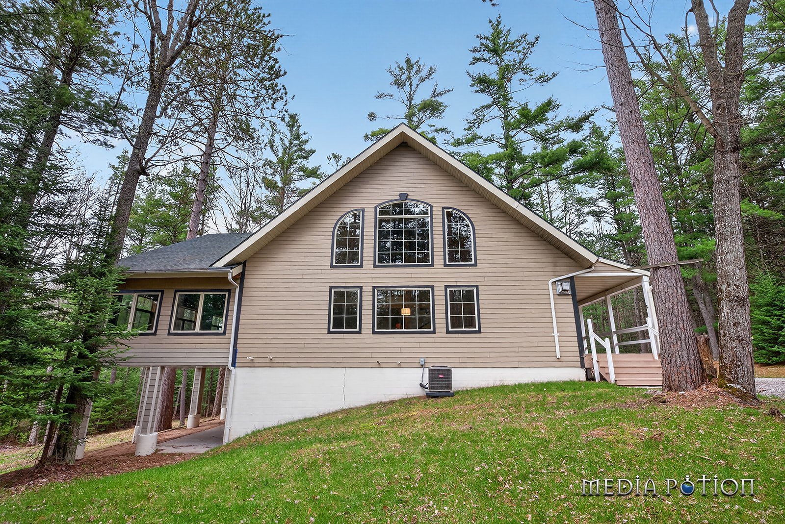 Northern Michigan real estate exterior photography